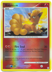 Vulpix - 107/123 - Common - Reverse Holo